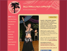 Tablet Screenshot of bellydanceswfl.com